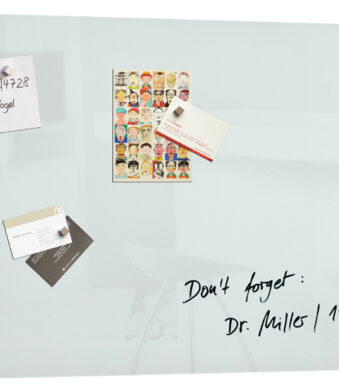 Glazen magneetbord 'artverum', 60 x 40 cm