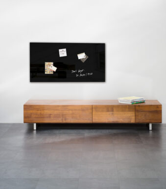 Glazen magnetisch krijtbord 'artverum'