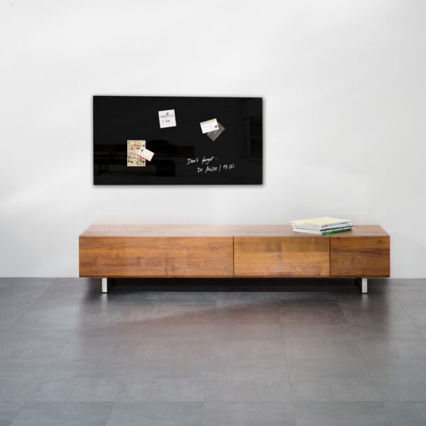 Glazen magnetisch krijtbord 'artverum'
