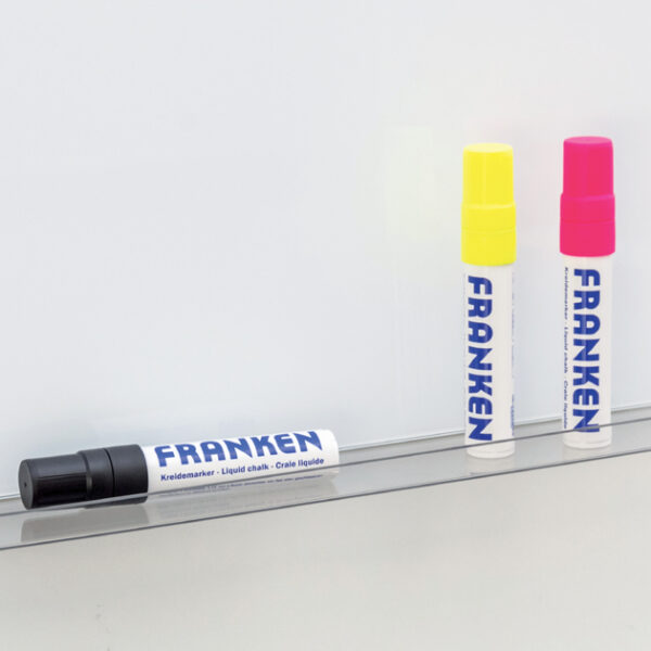 Transparante acrylaflegbak voor glazen panelen