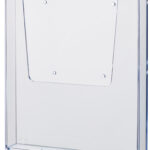 Wandprospectushouder 'de helpende hand', A4-formaat, helder