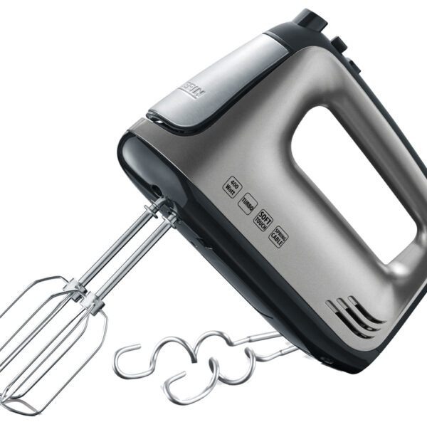Severin Handmixer, 400 W, grijs-metallic / zwart