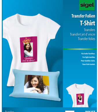 Inkjet transfervellen voor lichte textiel