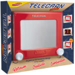 Joustra Tekenplank/Schrijfplank TELECRAN ORIGINEEL, rood