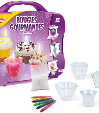 Knutselset partijtaartjes, in koffer