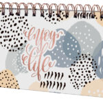 Tafelkalender Apricot Inspiratie, blijvend