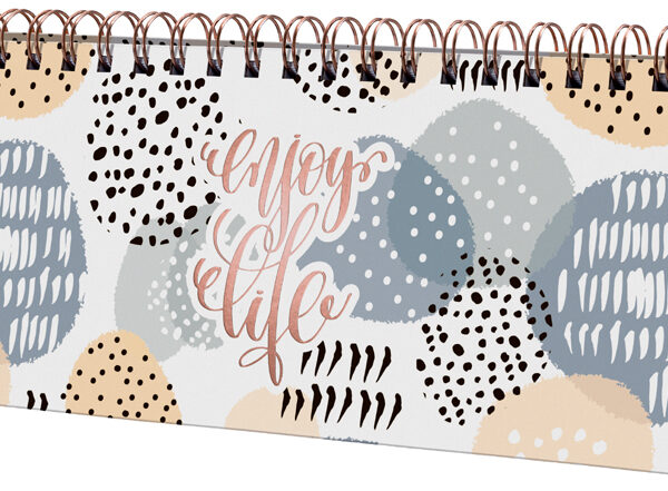 Tafelkalender Apricot Inspiratie, blijvend