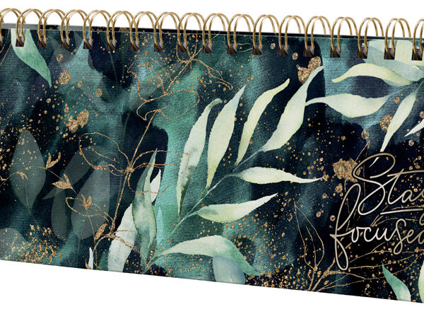 Tafelkalender 'Glamoureuze Bladeren', blijvend