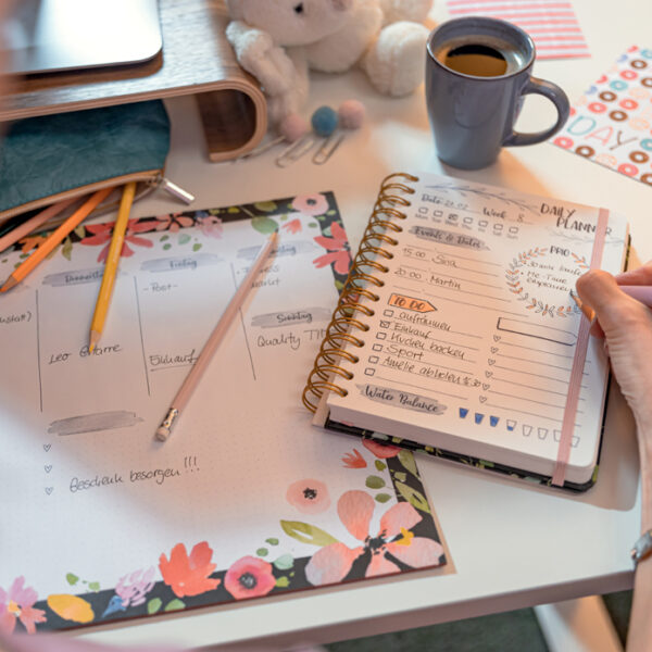 Glinsterende agenda-jaaroverzicht 'Vreugde'