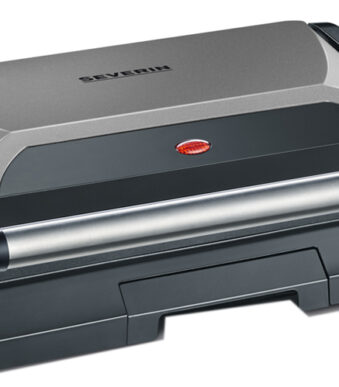 Severin compacte multi-grill, 800 watt, grijs/zwart