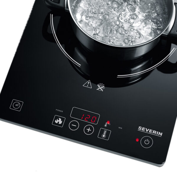 SEVERIN inductiekookplaat, 2000 watt, zwart