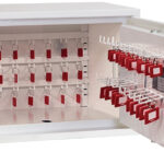 Sleutelkast Phoenix Vesting, 42 haken, wit
