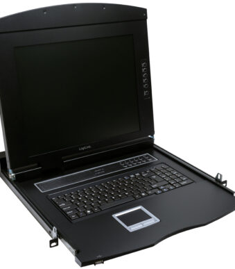 19 inch LCD KVM-console met 17 inch TFT-scherm
