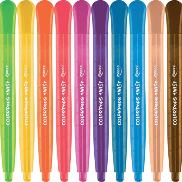 Maped Kleurpotloden COLOR'PEPS TWIST, doosje 12 stuks