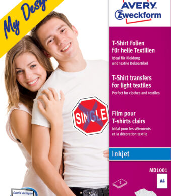 T-shirt transferfolie DIN A4