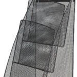 Metalen tafelstandaard voor presentatiemappen A4-formaat