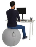 Zitbal 'MHBALL', lichtgrijs