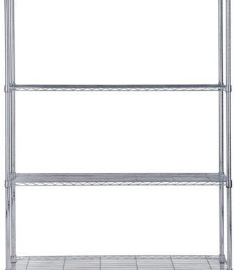 Veelzijdig hangrek MOBI4L, 1200 mm breed, 4 planken