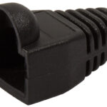 Buigbescherming voor RJ45-stekkers, zwart