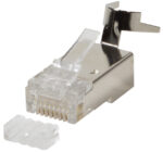 LogiLink RJ45-connector, gecertificeerd voor Cat. 6A/Cat. 8.1, afgeschermd