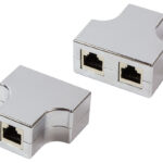 Modulaire RJ45 T-adapter