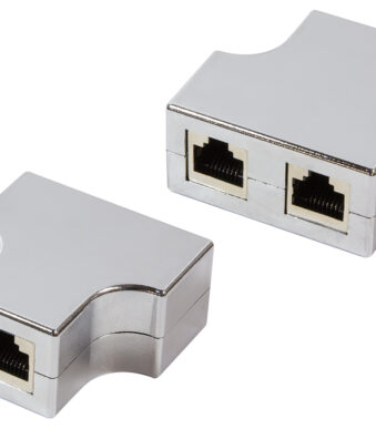 Modulaire RJ45 T-adapter