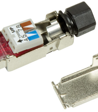 LogiLink RJ45-connectoren Cat.6A, afgeschermd - T568A & T568B