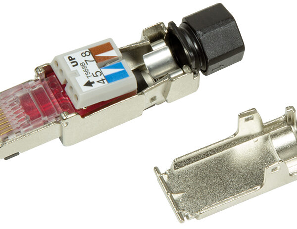 LogiLink RJ45-connectoren Cat.6A, afgeschermd - T568A & T568B