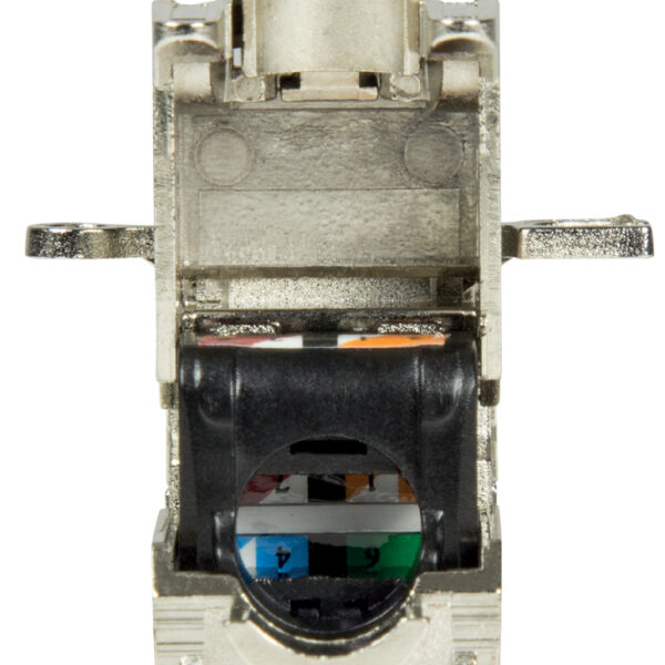 Kant-en-klare kabelconnector STP cat.6A voor veldassemblage