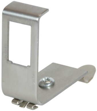 Logikabeldraagsysteen-adapter voor 1 stekkerdoosmodule, metaal