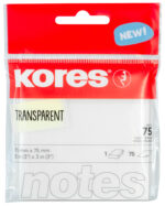 Kores Memoblokken - Transparant, blanco