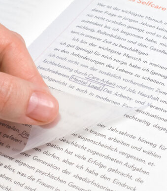 Kores Memoblokken - Transparant, blanco