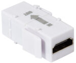 LogiLink HDMI-connector met signaalversterker, wit.