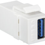 USB 3.0 inbouwmodule connector wit