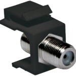 LogiLink aansluitmodule vrouwelijke koppeling, zwart