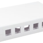 LogiLink inbouwdoos voor keystonemodules, 12-voudig, wit.
