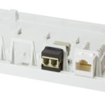 LogiLink Keystone Opbouw-Lege Behuizing, Onbeschermd, 8-vaks