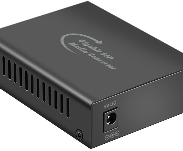 LogiLink Gigabit mediaconverter, RJ45/SFP, zwart