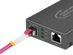 LogiLink Gigabit mediaconverter, RJ45/SFP, zwart