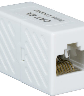 Aansluitkabel categorie 6A, UTP, wit