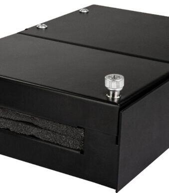 LogiLink kluisaansluitpunt behuizing, 4 aansluitingen, zwart