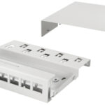 LogiLink aansluitkast, 8-poorts, lichtgrijs