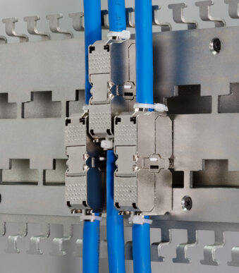 LogiLink Montageplaatje voor kabelconnectoren