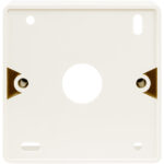 Opbouwbehuizing voor inbouwdozen, sneeuwwit