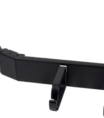 LogiLink 19" Rangeermodule, 1U, gehoekt, zwart