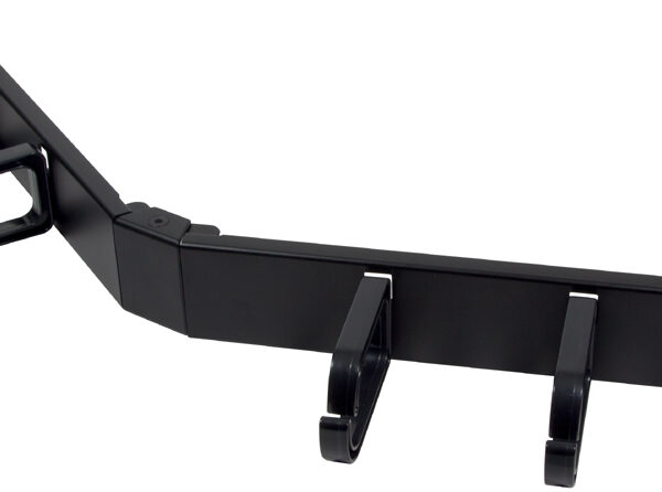 LogiLink 19" Rangeermodule, 1U, gehoekt, zwart