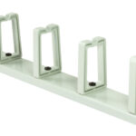 LogiLink 19 inch kabelbeheerplateau, 1 HE, 5 kabelgeleiders