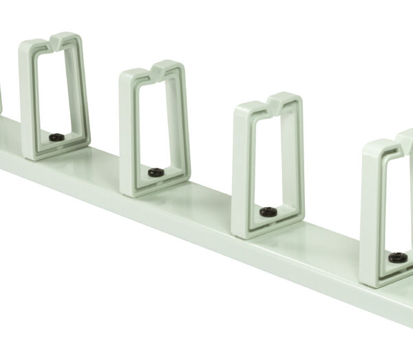 LogiLink 19 inch kabelbeheerplateau, 1 HE, 5 kabelgeleiders