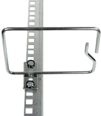 Stalen kabelgeleider, 140 x 100 mm, verzinkt