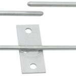 Kabelbundelbeugel, staal, 170 x 80 mm, verzinkt